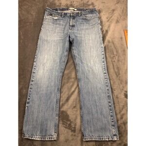 Lee Premium Select Mens Regular Bootcut Jeans Light Wash Blue 38x32 2007527